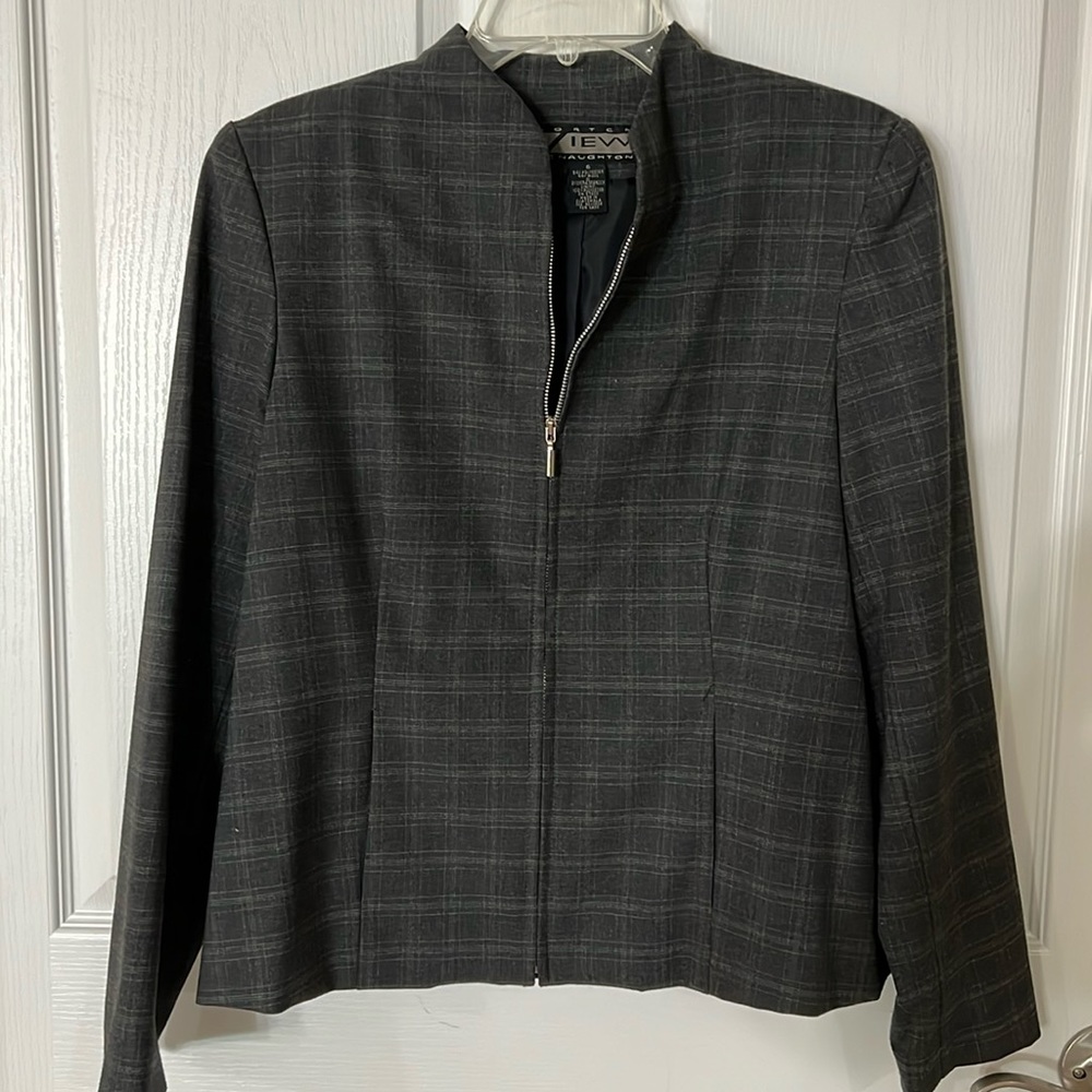 Norton McNaughton Gray Vintage Dress Jacket Blazer